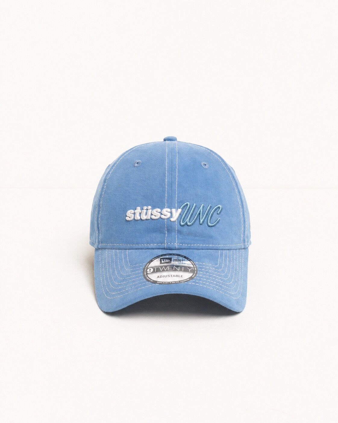 Carolina blue Stüssy UNC embroidered cap